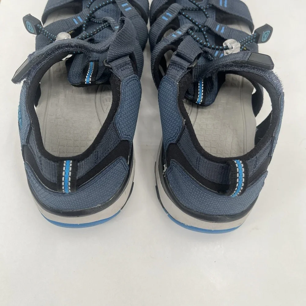 Keen Mens Newport H2 Closed Toe Water Sandals Navy Blue‎ 7 Slip On